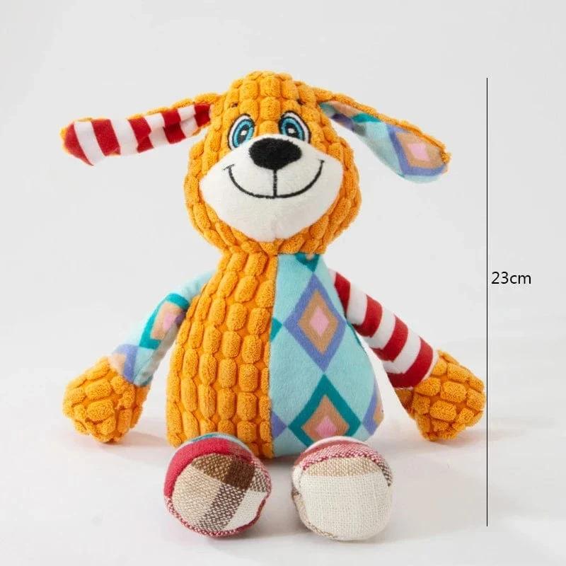 Jouet en peluche pour chien – résistant, grinçant & nettoyage