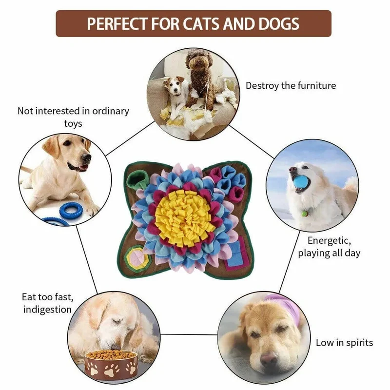 Snufflemat pro: tapis de jeu & alimentation