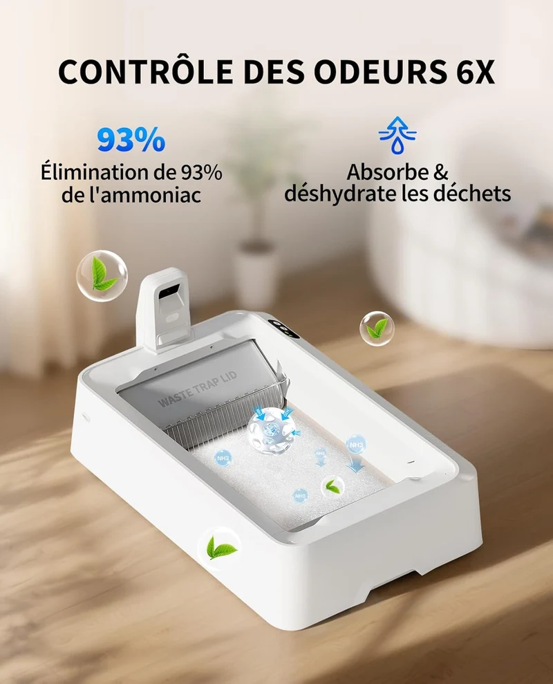 Pack de 4 recharges de litière pour Purobot Crystal Duo
