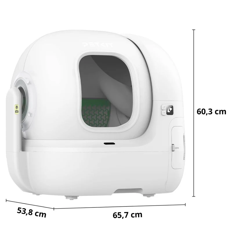 Purobot Max Pro Litière automatique avec caméra fixe IA