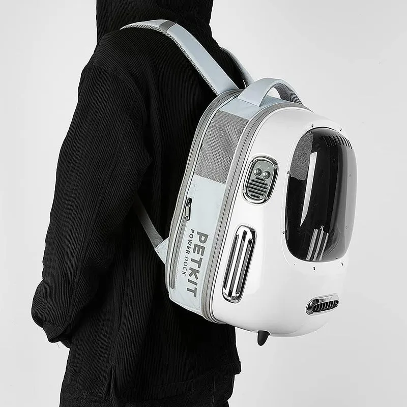 BREEZY 2 - Sac à dos pour animaux - Blanc laiteux