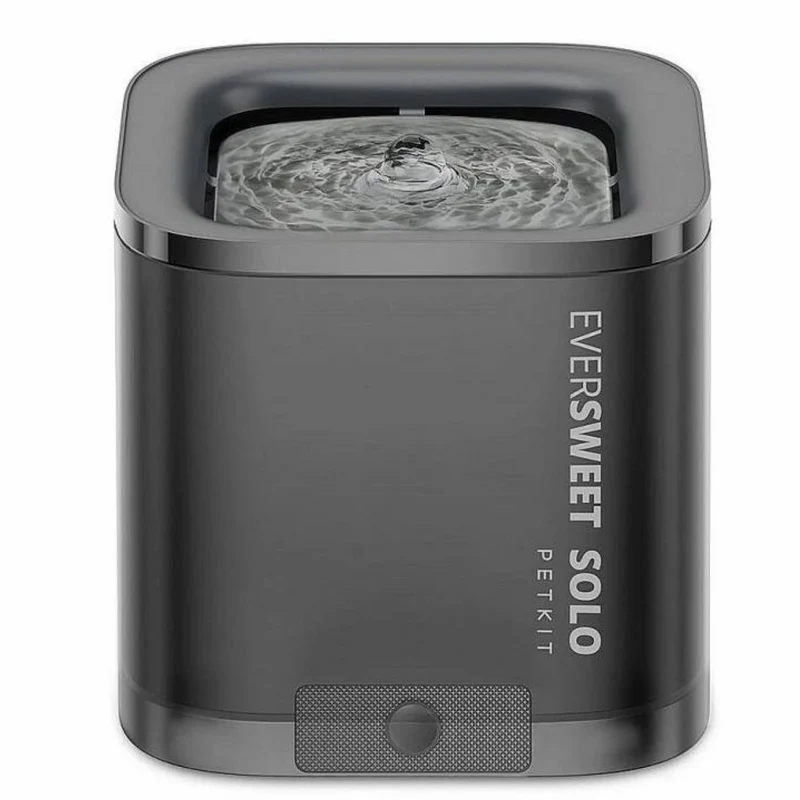 EVERSWEET SOLO CYBERTAIL fontaine a eau pour animaux 1.8L noir
