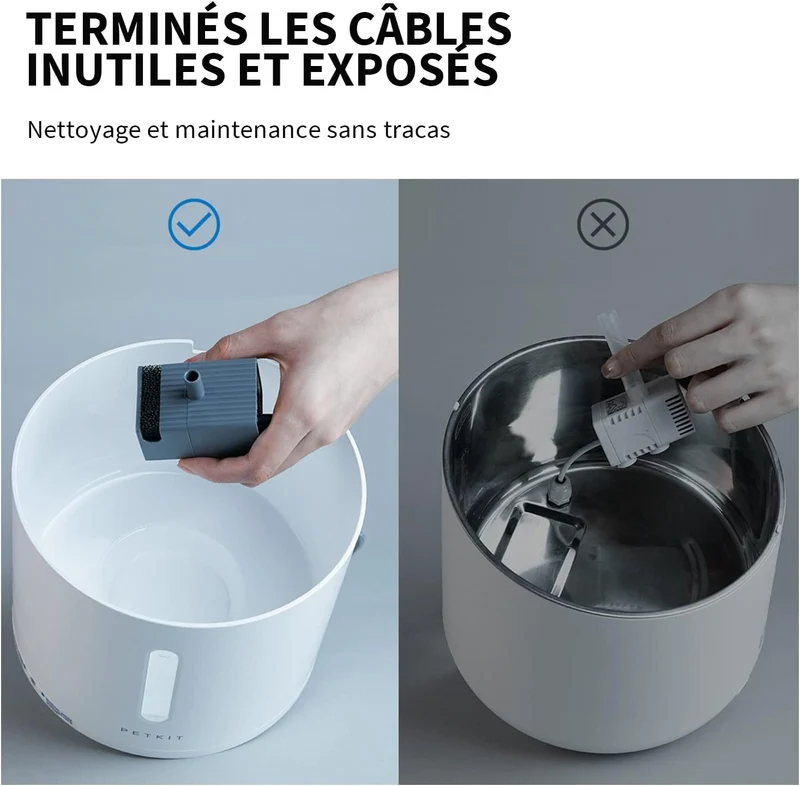 EVERSWEET Solo 2.0 fontaine a eau connectée pour animaux 2L