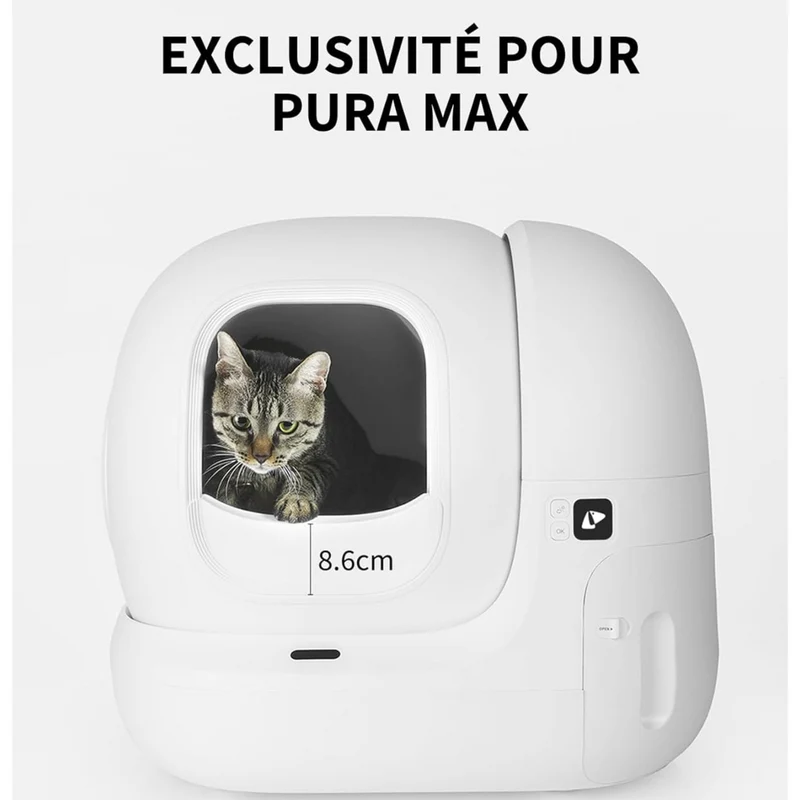 Entrée Surélevée pour Litière PuraMax et Purobot Max Pro