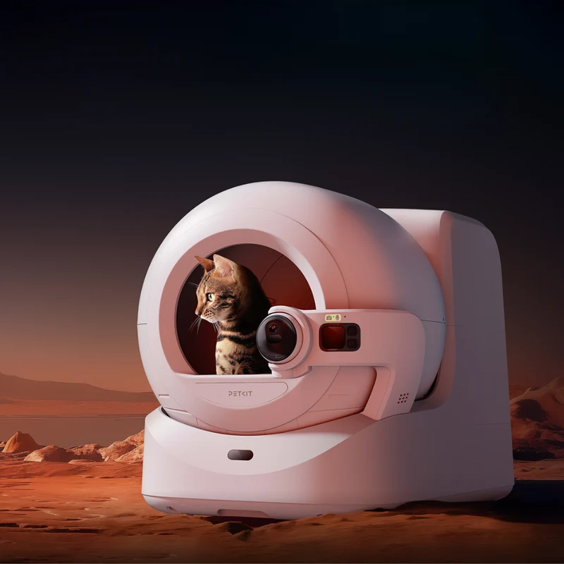 PETKIT Purobot Ultra - Litière automatique avec caméra rotative IA et emballage automatique des déchets