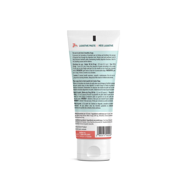 Pâte Laxative pour les Boules de Poils