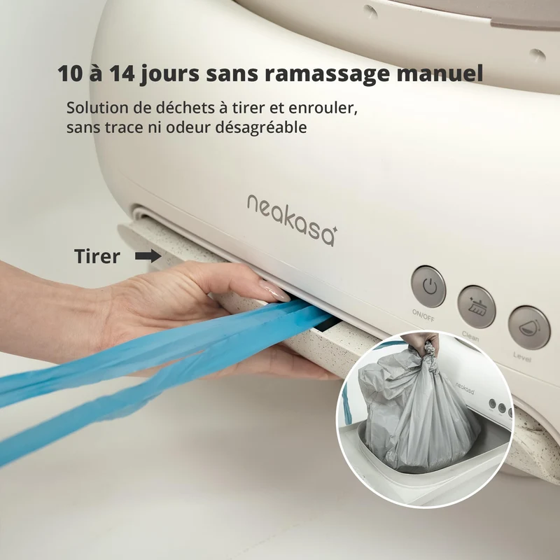 Neakasa M1 Plus Lite - Litière automatique à ouverture supérieure pour chats