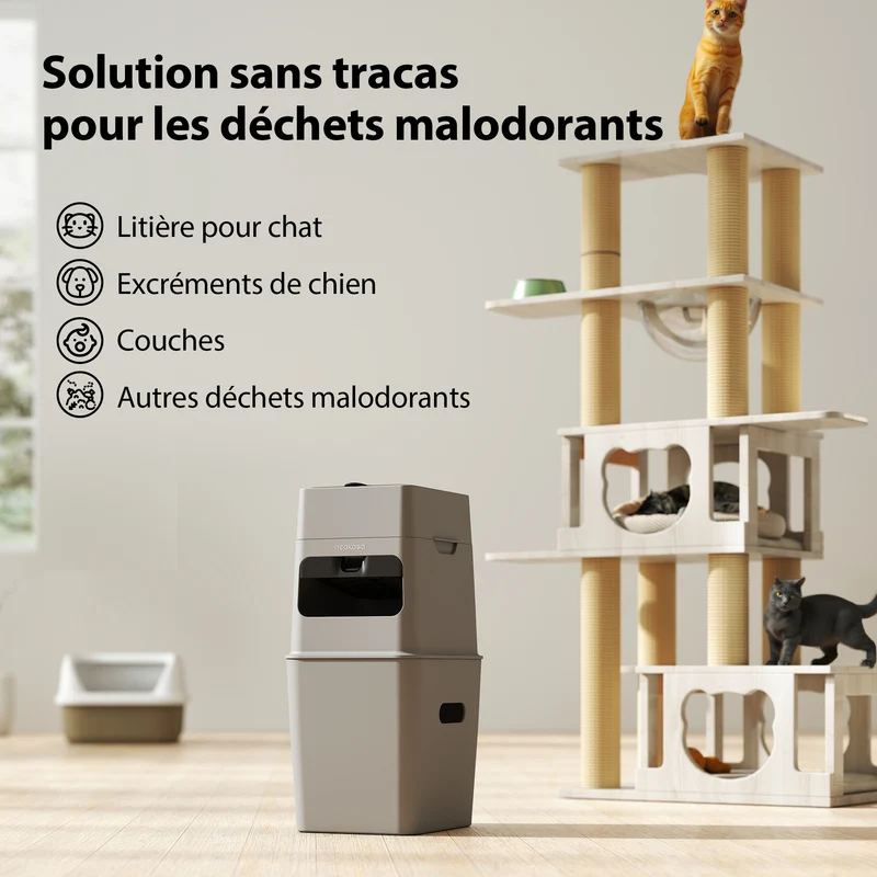 Neakasa PooGuard - Poubelle pour déchets d'animaux