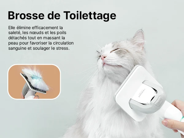 Neakasa P1 Pro – Aspirateur de toilettage 5-en-1 pour chiens et chats