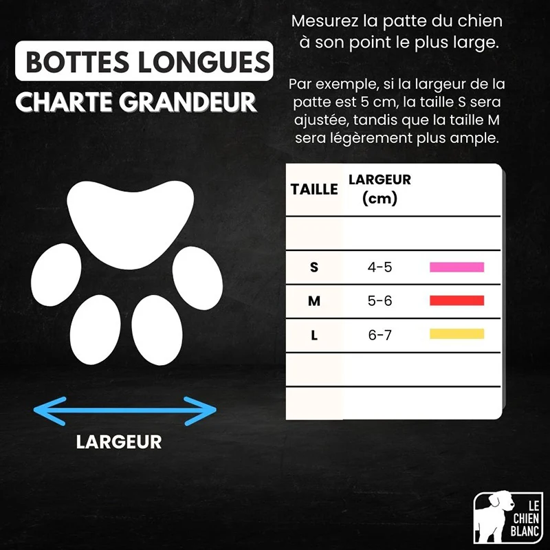Le Chien Blanc - Botte Longue Grip