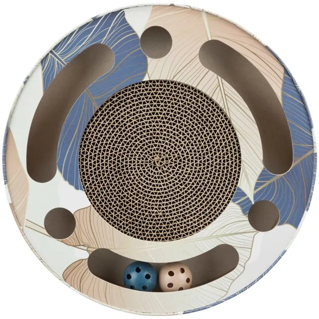 Plaque Griffoir en Carton avec Balles - Trixie