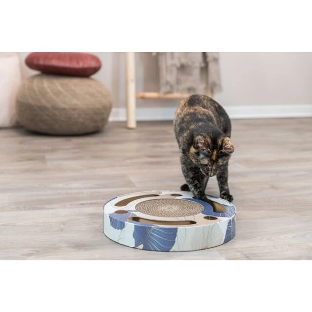 Plaque Griffoir en Carton avec Balles - Trixie