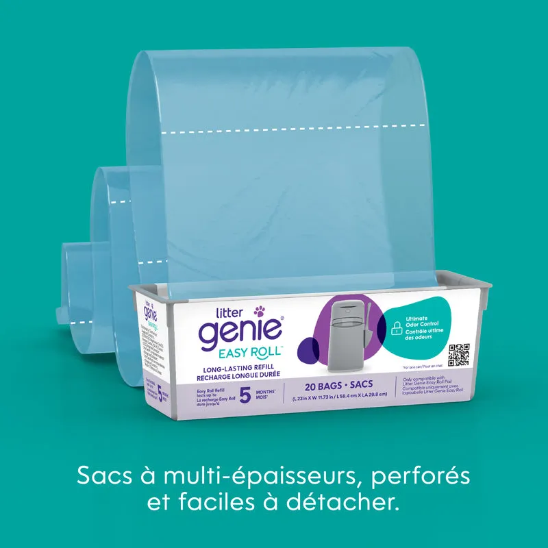 Easy Roll - Recharges de Sacs pour Poubelle