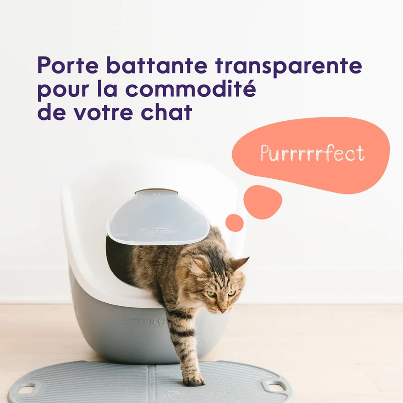 Couvercle Dôme pour Bac à Litière Litter Box