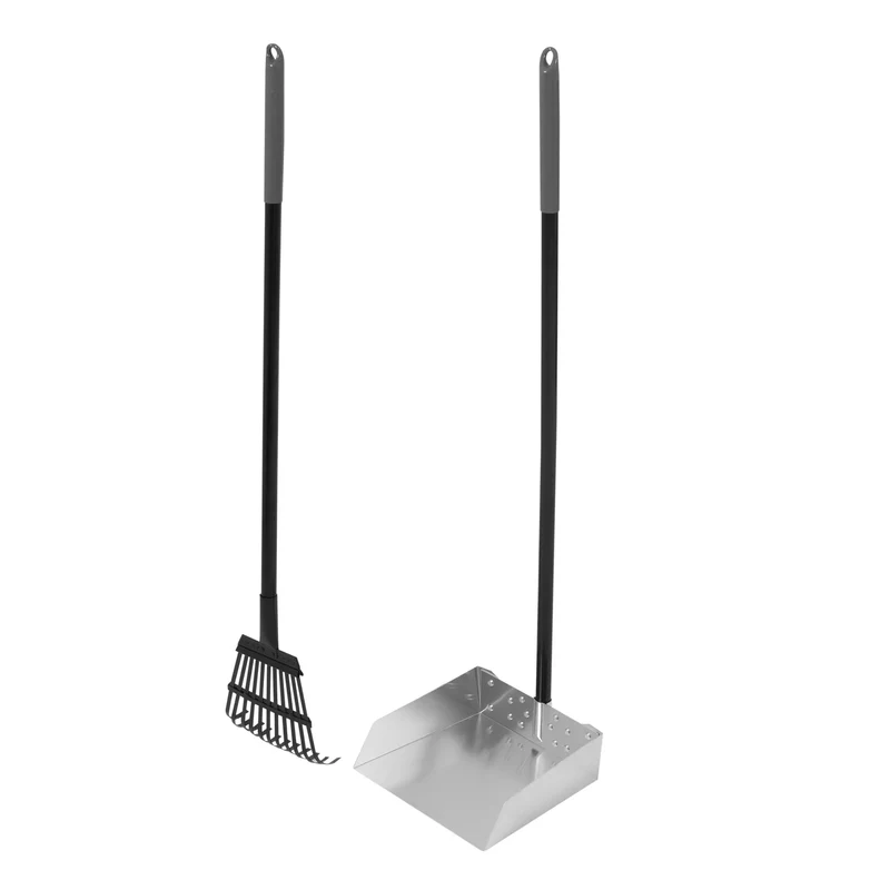 Râteau & Pelle de Ramassage en Aluminium