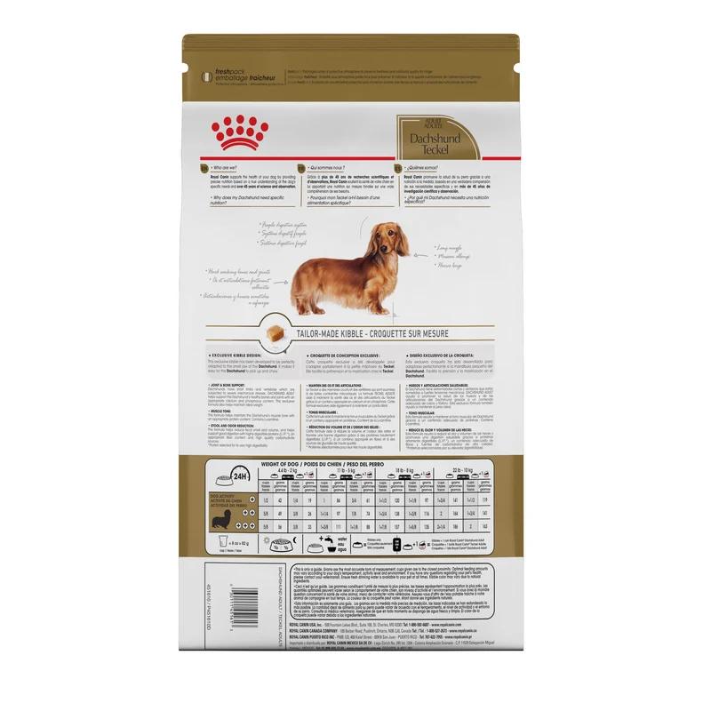 Nourriture pour Chiens Adulte Teckel