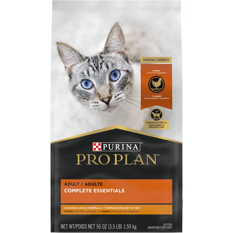 Nourriture au Poulet & Riz pour Chats Adultes