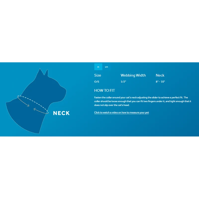Collier Ajustable et Détachable pour Chats Primary RC Pets