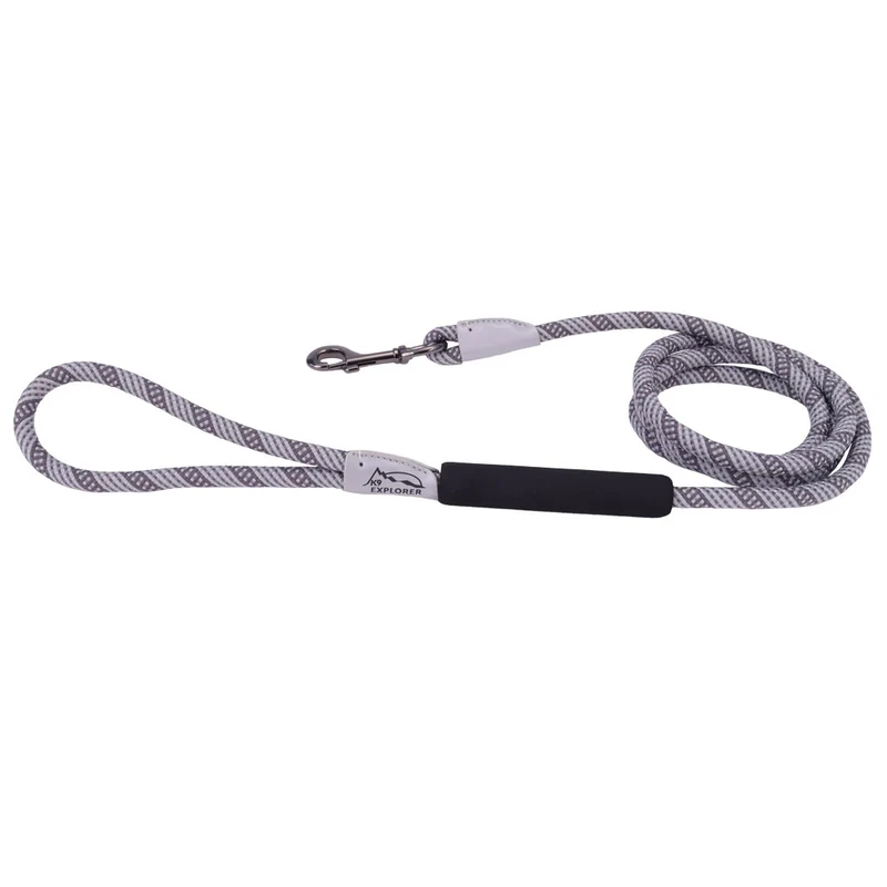Laisse en Corde Tressée Réflechissante 6' K9 Explorer