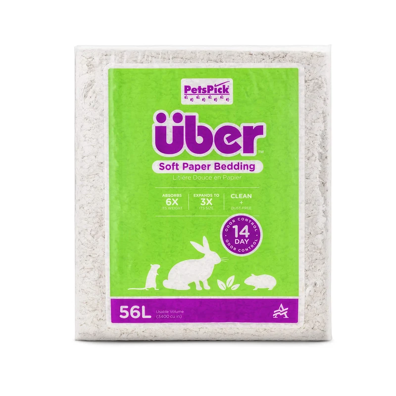 Litière en Papier Uber