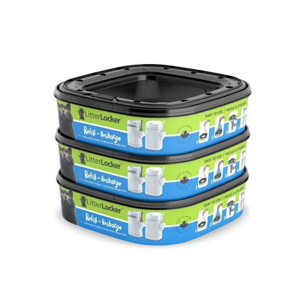 Cassettes de Sacs de Recharges pour Poubelle Design Plus