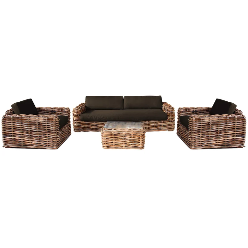 SALOTTO POLINESIA 3 P C/CUSCIN
