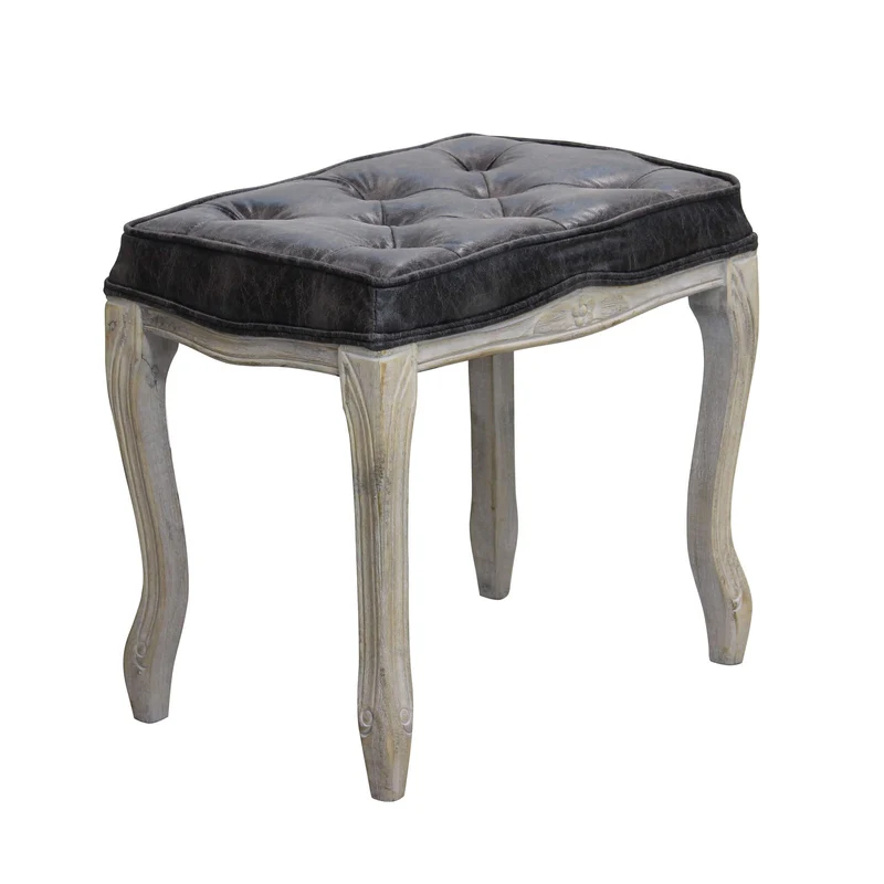 SGABELLO MARLY IN ECOPELLE VIN
