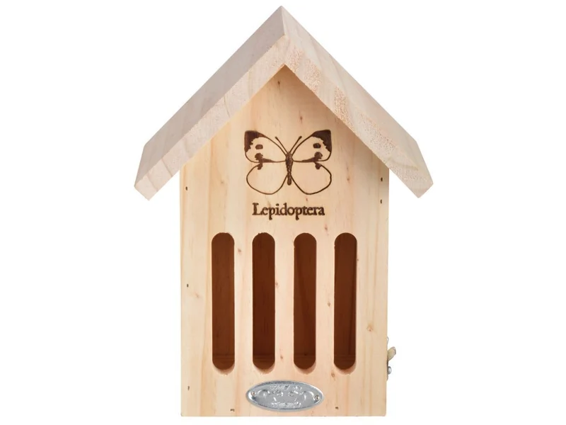 CASETTA RIFUGIO PER FARFALLE CON DISEGNO