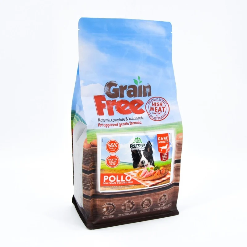 CROCCHETTE PERAGA GRAIN FREE PER CANE ADULTO 12KG POLLO