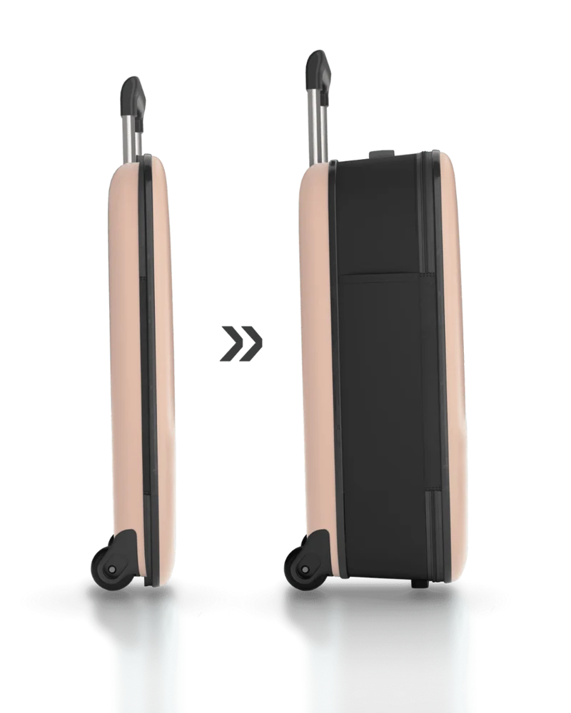 VALIGIA VEGA FLEX TROLLEY CABIN ROSA SMOKE