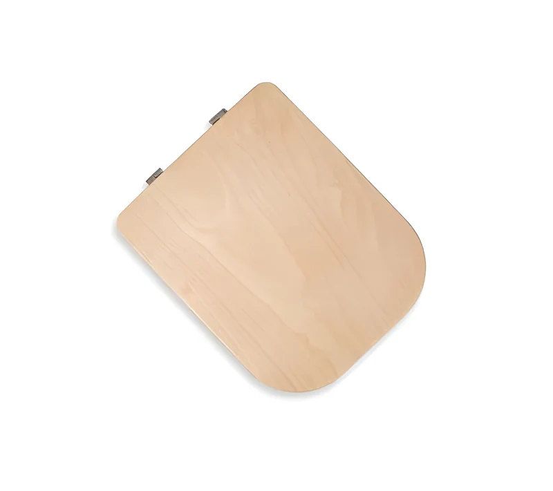 Toilet seat with lid (wood)