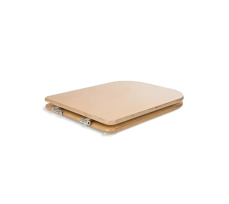 Toilet seat with lid (wood)