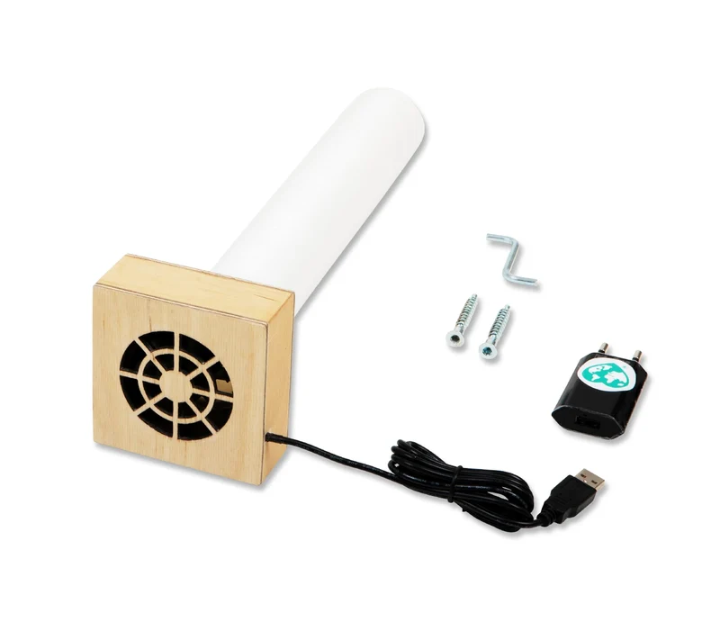 Electric exhaust system incl. exhaust pipe set