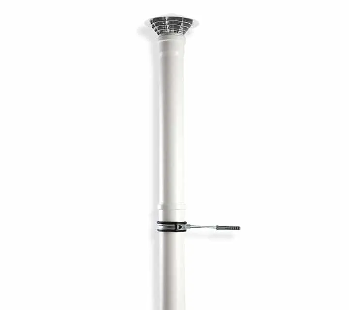Exhaust pipe set