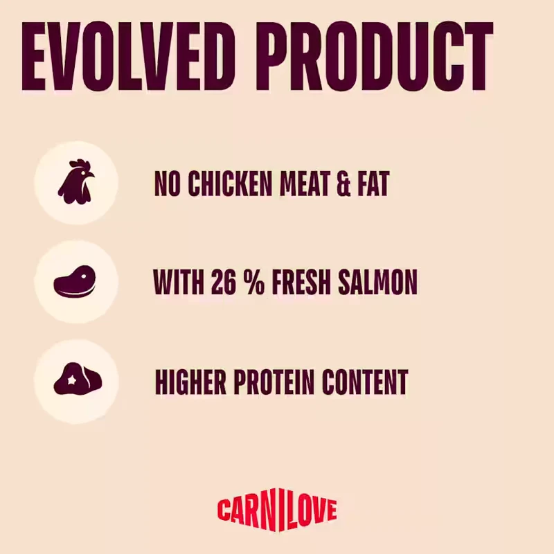 Carnilove - Croquettes Sans Céréales Saumon & Dinde pour Chat Stérilisé