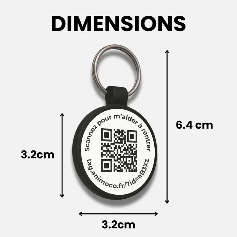 Animoco - Médaille Connectée QR Code Polyvalente