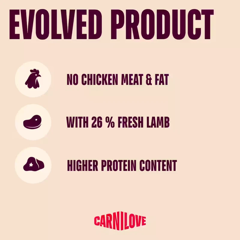 Carnilove - Croquettes Agneau & Sanglier Sauvage pour Chat Stérilisé