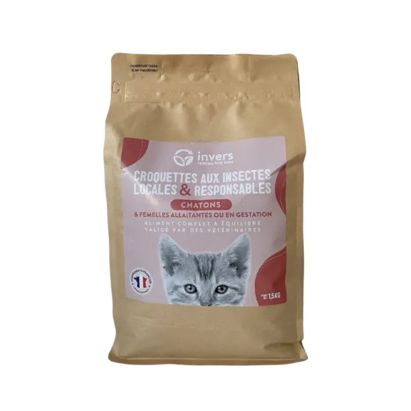 Invers - Croquettes aux Insectes pour Chaton
