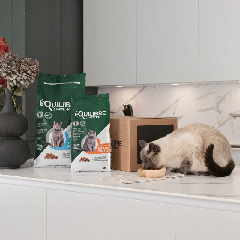 Equilibre & Instinct - Croquettes à la Volaille pour Chat