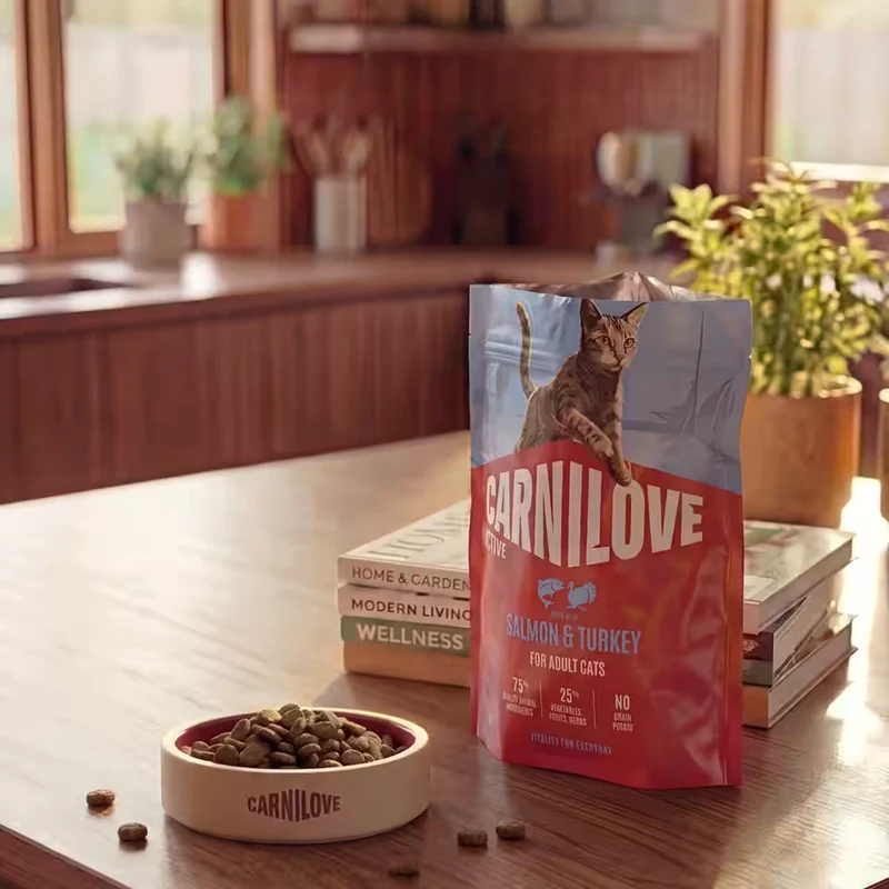 Carnilove - Croquettes Sans Céréales Saumon & Dinde pour Chaton