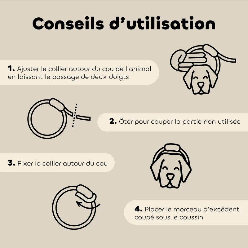 Biovetol - Collier Antiparasitaire pour Chiot et Chien de Petite Taille