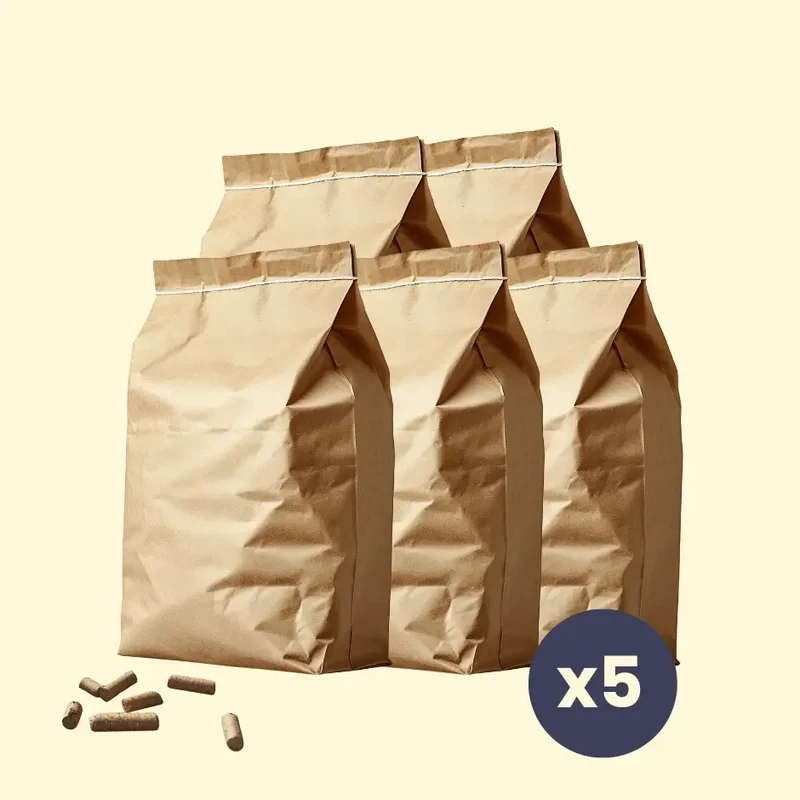 Pack litière 5 sacs (25kg)