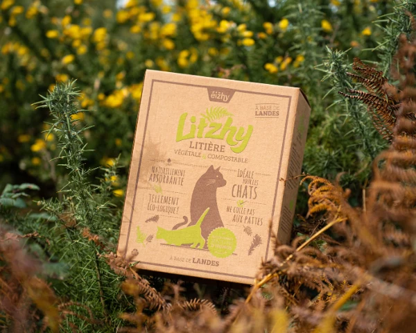Eizhy - Litière Végétale et Compostable Litzhy à base de Landes Bretonnes