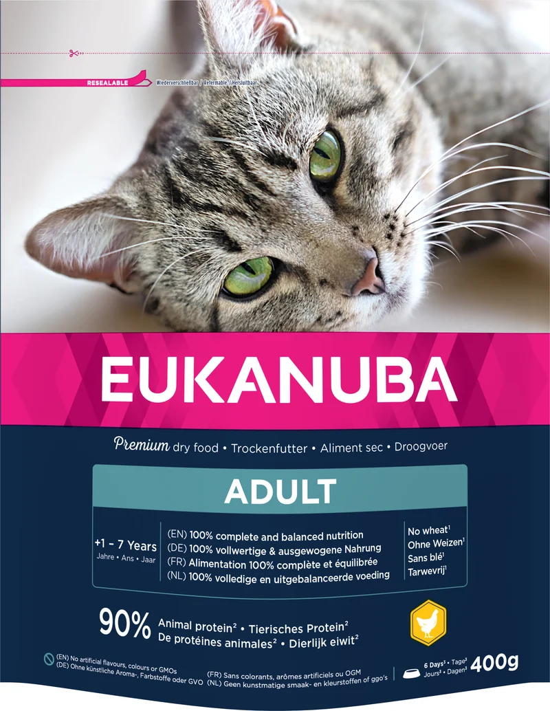 Eukanuba - Croquettes au Poulet pour Chat