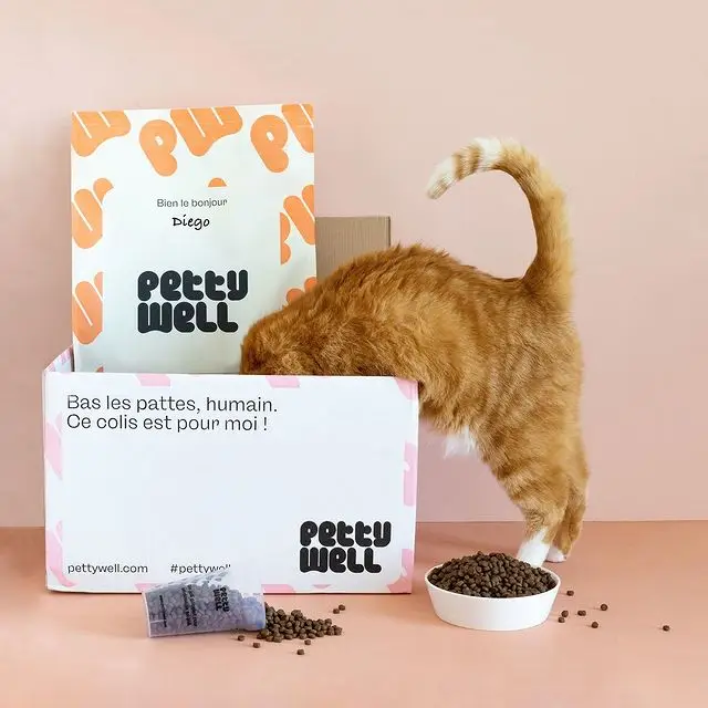 Petty Well - Croquettes Sans Céréales Poulet & Dinde pour Chat