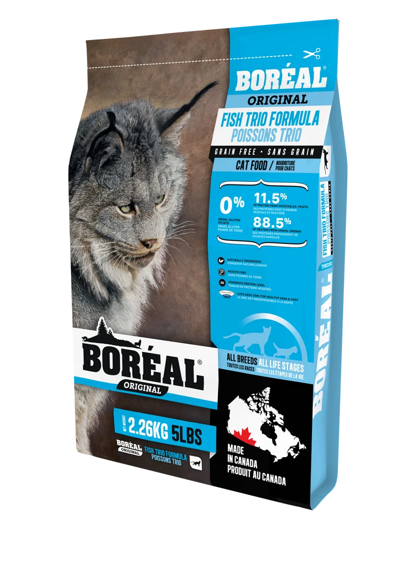 Boréal - Trio de Poissons - Chat