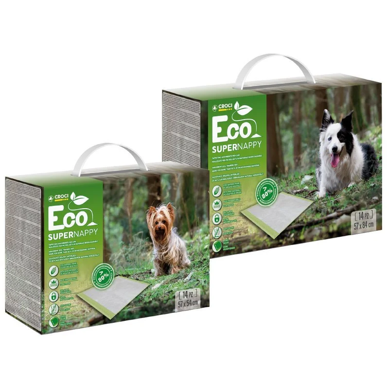 Tappetini Igienici per Cani Biodegradabili e Super Assorbenti