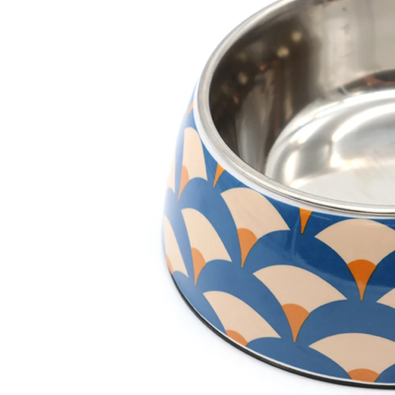 Ciotola Geisha Bobby per cane e gatto in acciaio inox