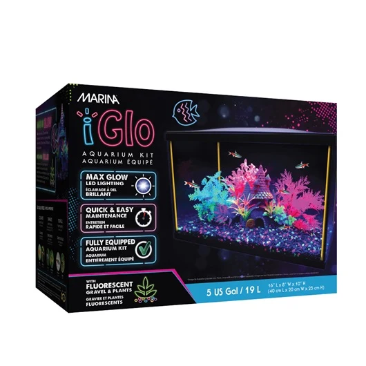 Marina - Aquarium équipé iGlo - 5 Gal