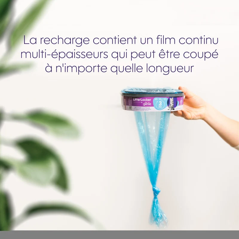 Recharge pour poubelle Litter Locker Fashion & Litter Genie - chat